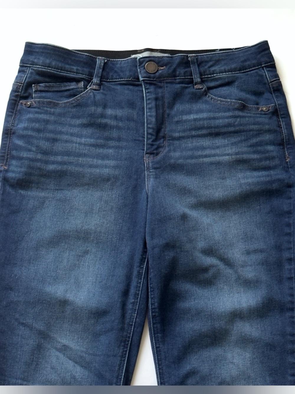 Wit & Wisdom Dark Blue Boot Cut Jeans - Picture 2 of 12